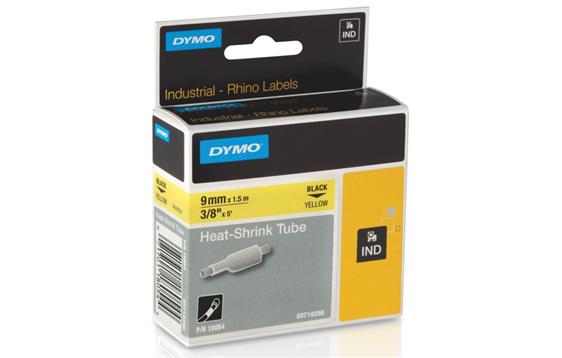 778684 Dymo 18054 Tape DYMO for kabelmerking 9mmx1,5m 